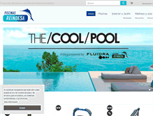 Tablet Screenshot of piscinasreindesa.com